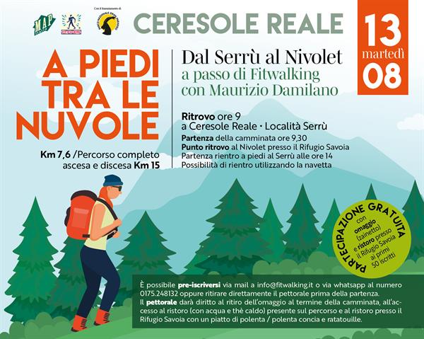 A PIEDI TRA LE NUVOLE... a passo di Fitwalking